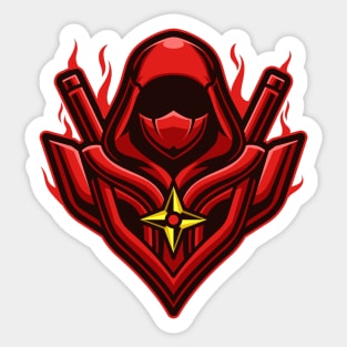 Ninja assassin Sticker